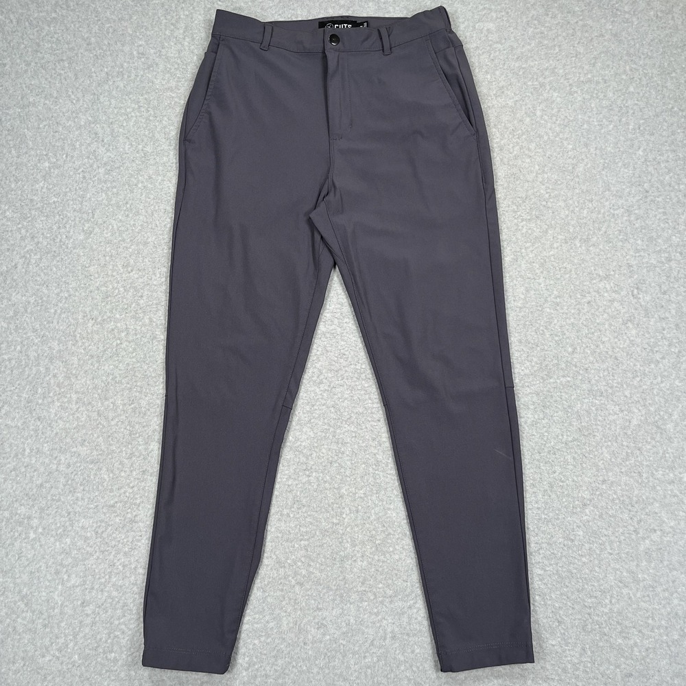 Cuts Clothing AO Jogger Chino Pants Mens Medium Cast Iron Athletic Versaknit